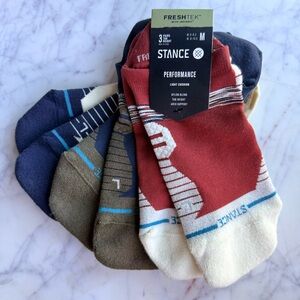 Stance Performance Socks Tab Height 3 Pair Pack